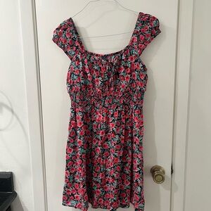 Old Navy Vibrant Floral Dress